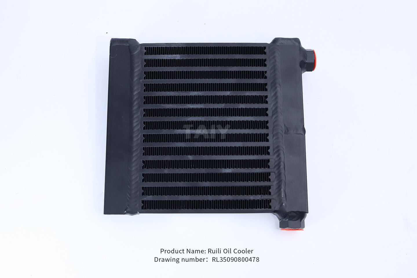 Ruili oil cooler：RL35090800478